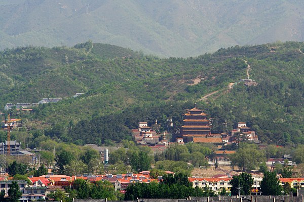 普宁寺 Blick auf den Puning Tempel