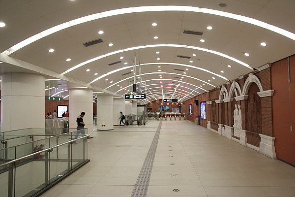 地铁花园桥站 Huayuanqiao Subway Station