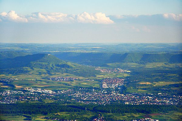 Kirchheim u. Teck Luftaufnahme