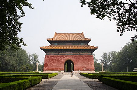 Stelenpavillon (Seelenweg, Ming-Gräber, Peking)