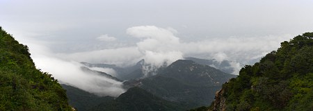 Blick vom Taishan (andere Richtung als die beiden Bilder zuvor)