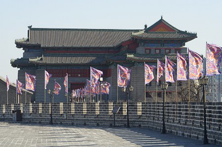 Südöstlicher Wachturm der Stadtmauer von Peking