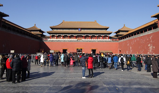 午门 (Wu Men) - sdliches Tor der verbotenen Stadt