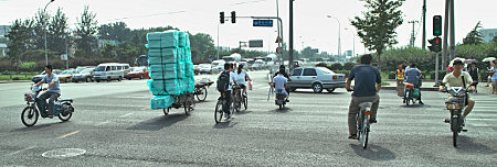 Radverkehr, 4. Ringstraße, Peking