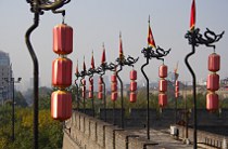 Auf der Stadtmauer von Xi'an