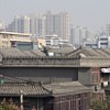 Blick von der Stadtmauer von Xi'an 西安