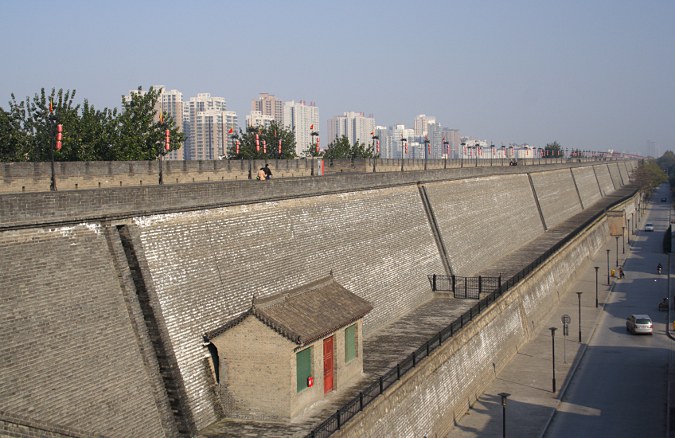 Stadtmauer von Xi'an 西安 - Nrdlicher Abschnitt